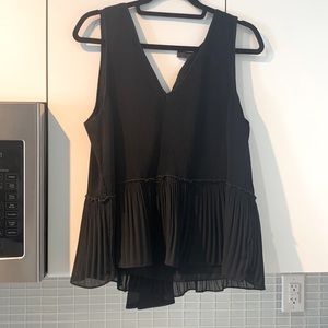 Zara Chiffon Tiered Tank